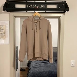 Men’s L Hoodie with 3/4 zip